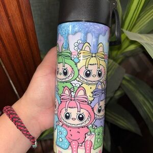 Colorful Labubuuu Thermos Bottle 18oz